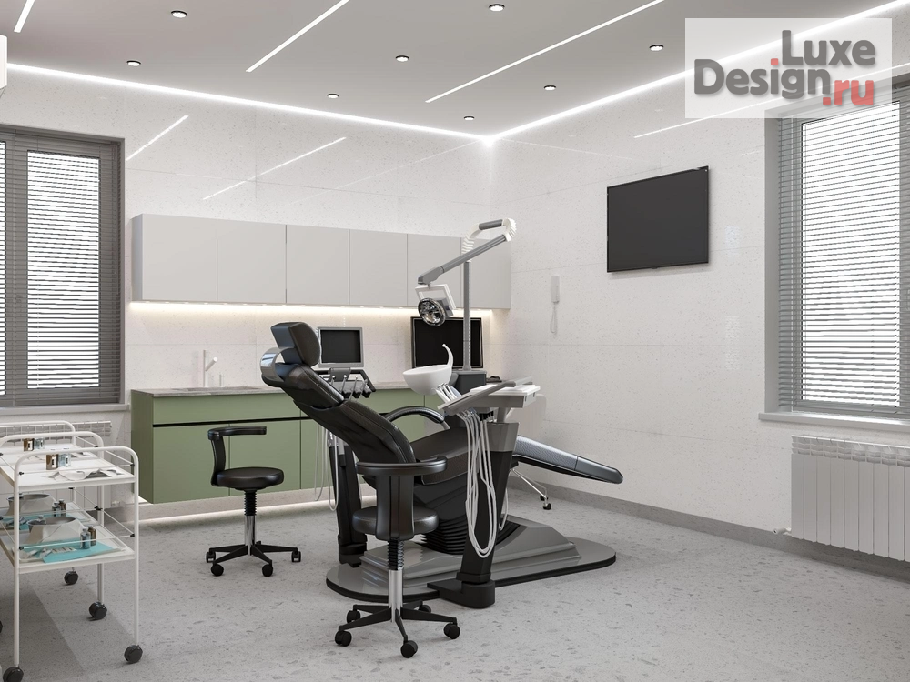 Дизайн интерьера лечебного учреждения "Проект стоматологической клиники. Для заказа дизайн-проекта звоните или пишите: +7 (919) 199-01-43" (фото 22)