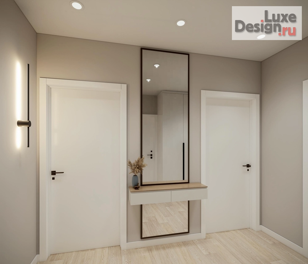 Дизайн интерьера однокомнатной квартиры "Интерьер типовой квартиры" (фото 22)