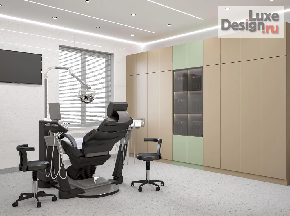 Дизайн интерьера лечебного учреждения "Проект стоматологической клиники. Для заказа дизайн-проекта звоните или пишите: +7 (919) 199-01-43" (фото 20)