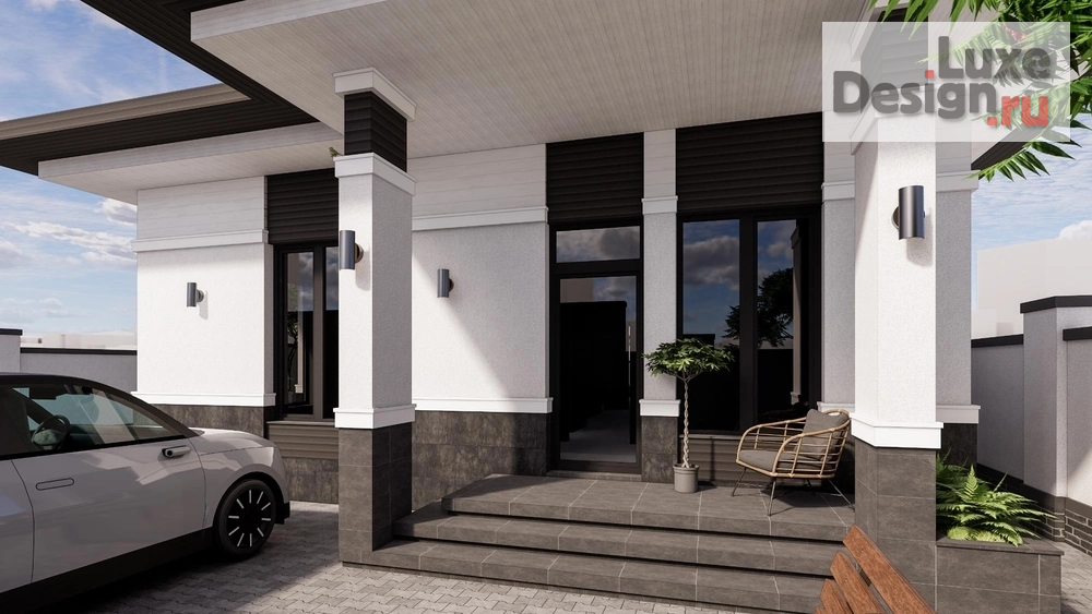 Частная архитектура "Проект дома в стиле Райта. Для заказа дизайн-проекта звоните или пишите: +7 (919) 199-01-43" (фото 2)