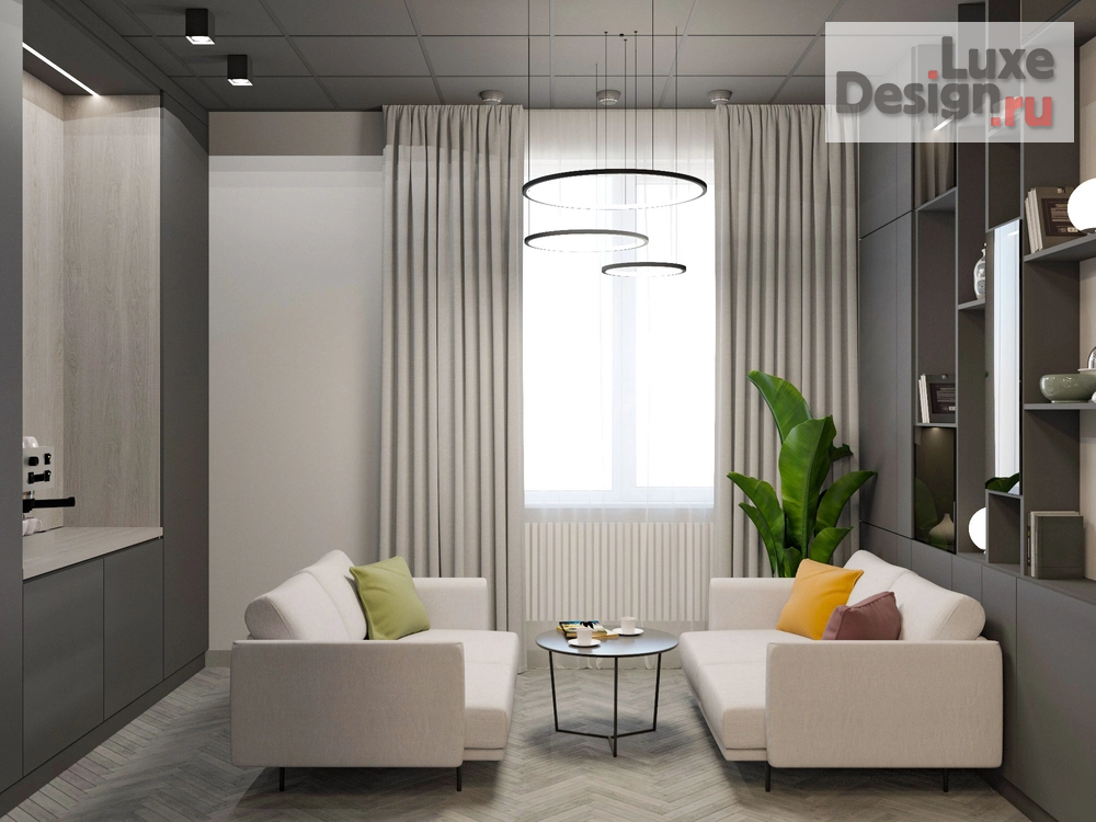 Дизайн интерьера офиса "Офис продаж "Цветной Бульвар". Для заказа дизайн-проекта звоните или пишите: +7 (919) 199-01-43" (фото 8)