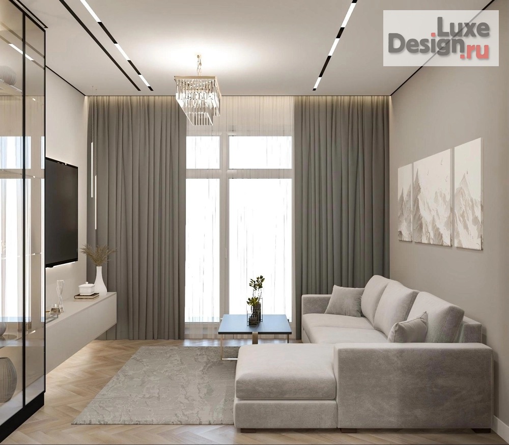 Дизайн интерьера квартиры "Квартира площадью 116 м2. Для заказа дизайн-проекта звоните или пишите: +7 (919) 199-01-43" (фото 12)