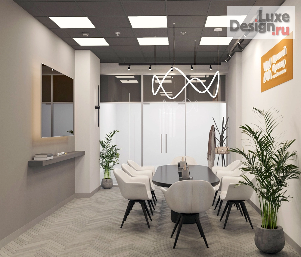 Дизайн интерьера офиса "Офис продаж "Цветной Бульвар". Для заказа дизайн-проекта звоните или пишите: +7 (919) 199-01-43" (фото 5)