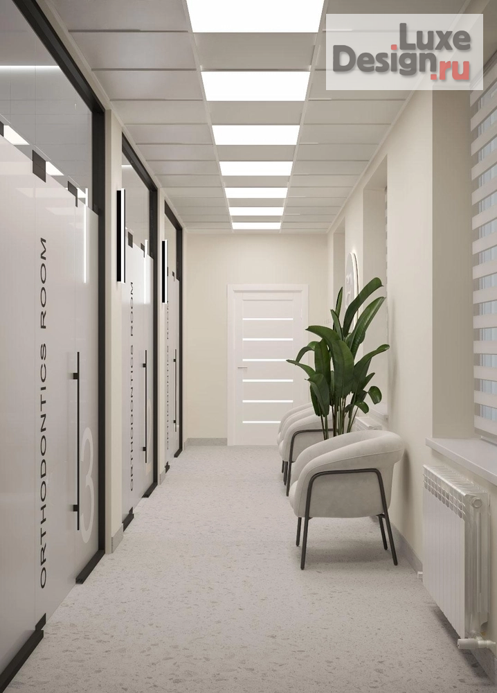 Дизайн интерьера лечебного учреждения "Проект стоматологической клиники. Для заказа дизайн-проекта звоните или пишите: +7 (919) 199-01-43" (фото 3)
