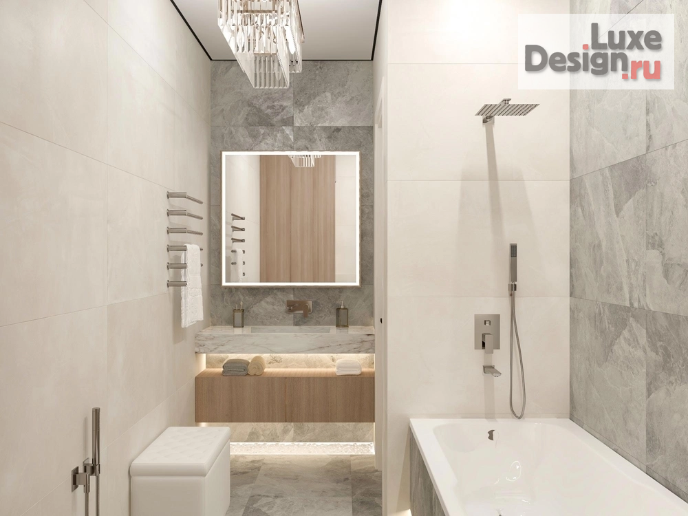 Дизайн интерьера квартиры "Квартира площадью 116 м2. Для заказа дизайн-проекта звоните или пишите: +7 (919) 199-01-43" (фото 36)