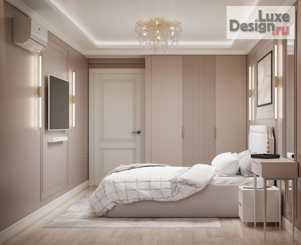 Дизайн интерьера спальни "Спальня. Для заказа дизайн-проекта звоните или пишите: +7 (919) 199-01-43" (фото 5)