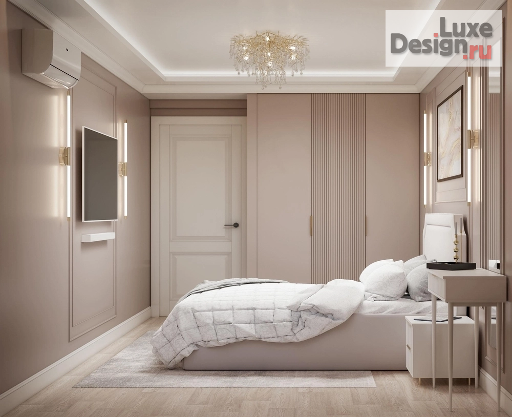 Дизайн интерьера спальни "Спальня. Для заказа дизайн-проекта звоните или пишите: +7 (919) 199-01-43" (фото 5)