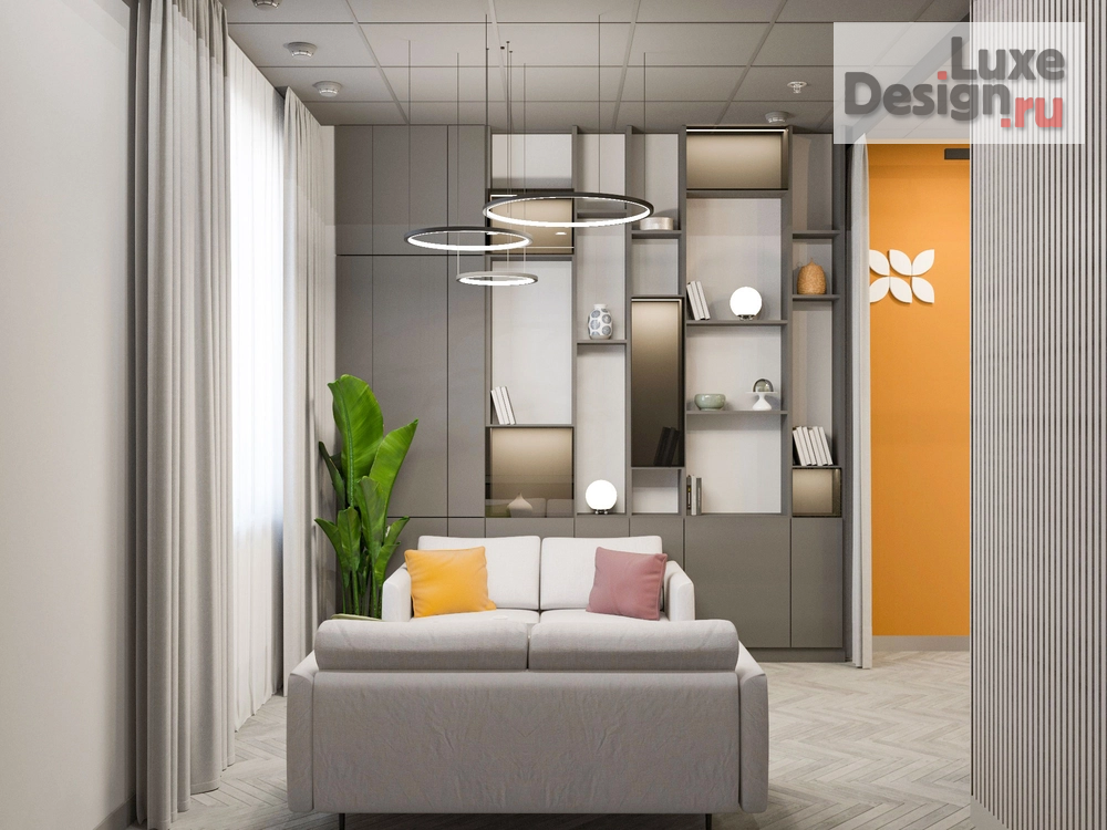 Дизайн интерьера офиса "Офис продаж "Цветной Бульвар". Для заказа дизайн-проекта звоните или пишите: +7 (919) 199-01-43" (фото 6)