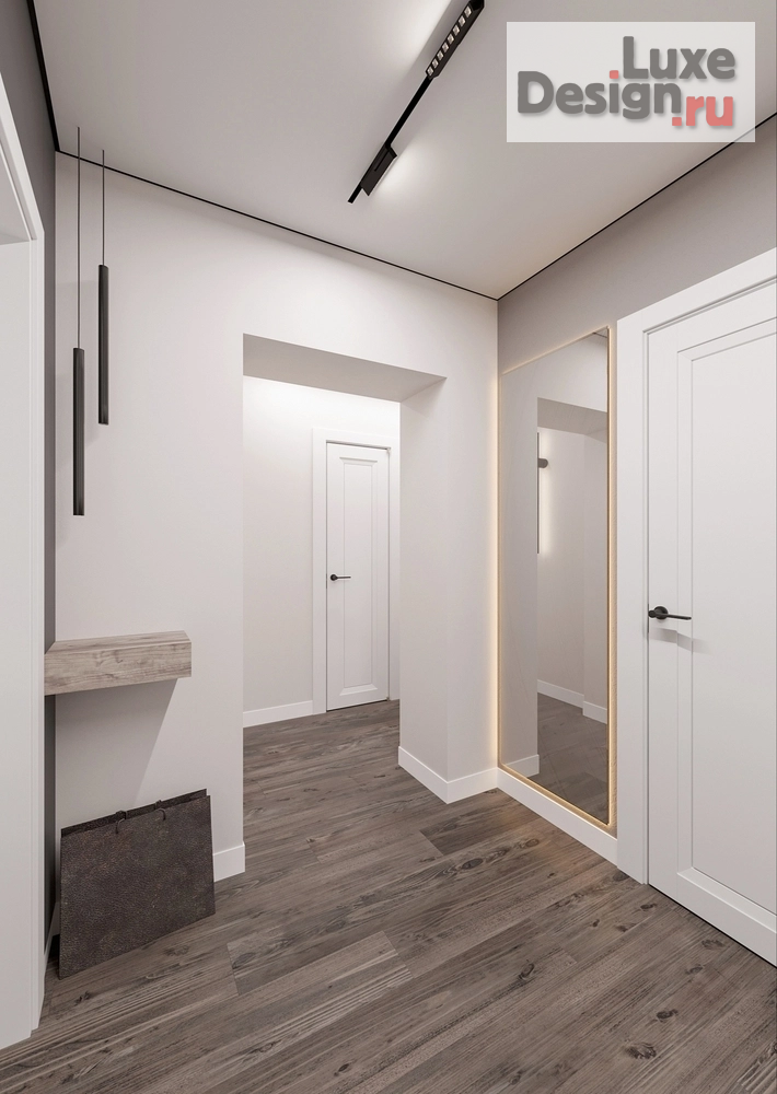 Дизайн интерьера однокомнатной квартиры "Дизайн интерьера квартиры. Для заказа дизайн-проекта звоните или пишите: +7 (919) 199-01-43" (фото 6)