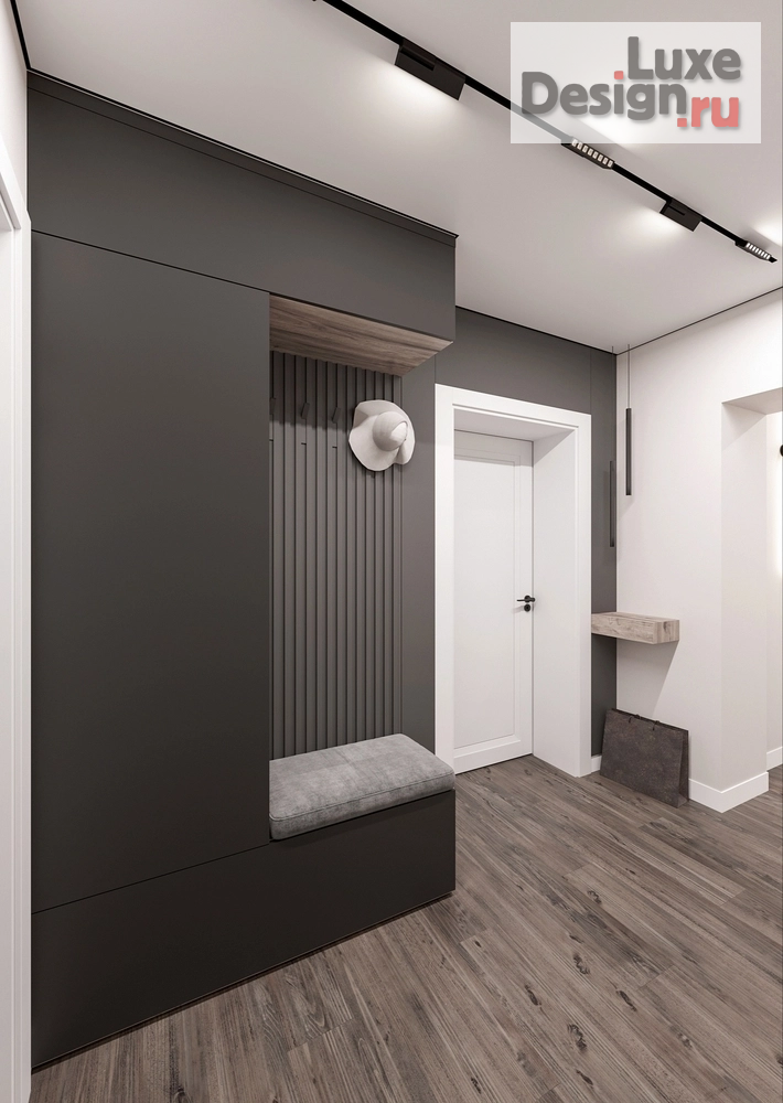 Дизайн интерьера однокомнатной квартиры "Дизайн интерьера квартиры. Для заказа дизайн-проекта звоните или пишите: +7 (919) 199-01-43" (фото 7)