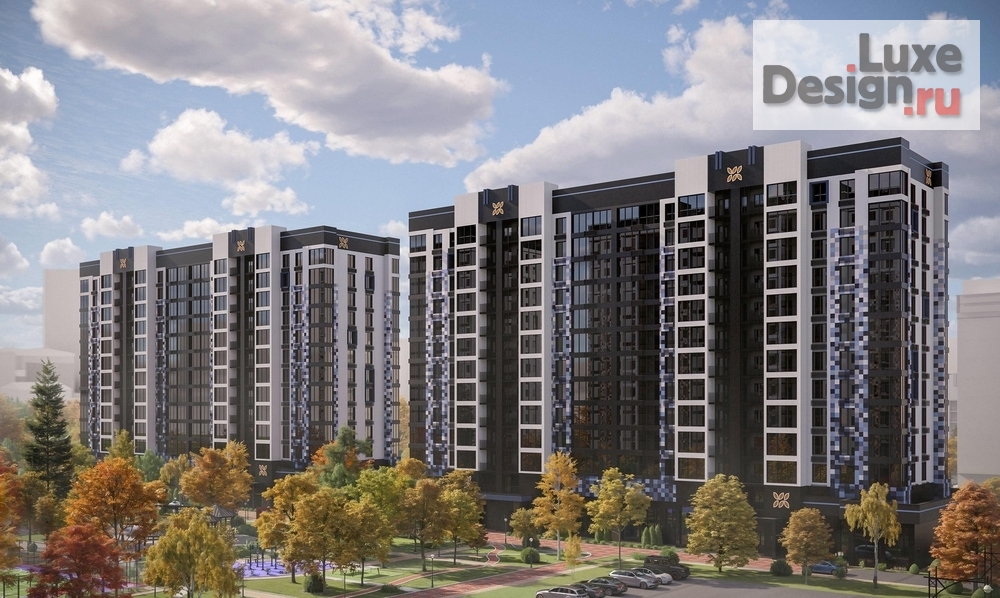 Общественная архитектура "ЖК " Цветной Бульвар". Для заказа дизайн-проекта звоните или пишите: +7 (919) 199-01-43" (фото 1)