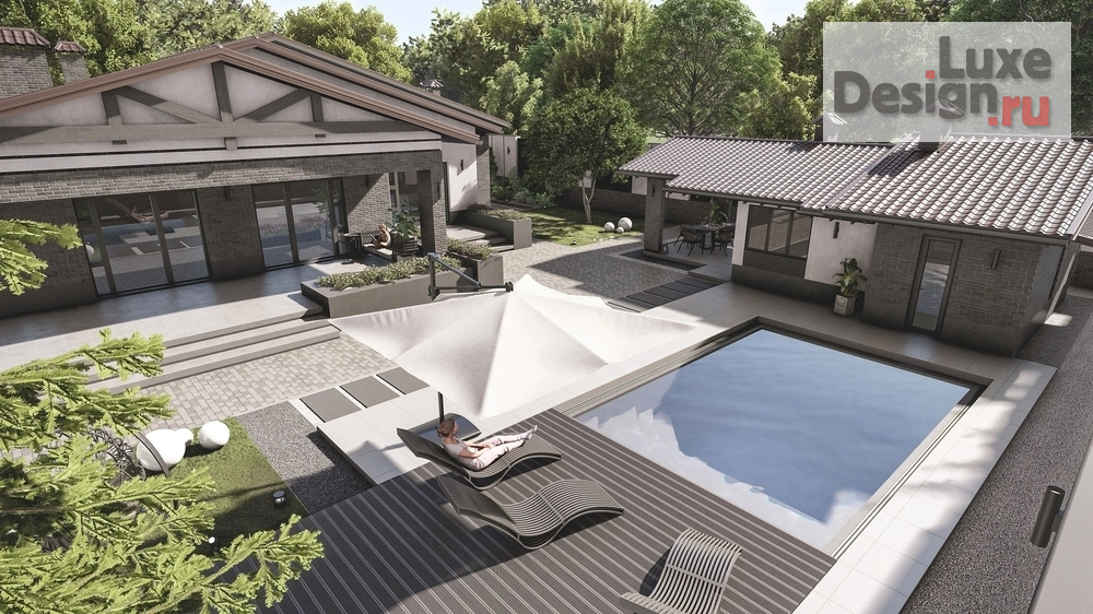 Частная архитектура "БАССЕЙН. Для заказа дизайн-проекта звоните или пишите: +7 (919) 199-01-43" (фото 5)