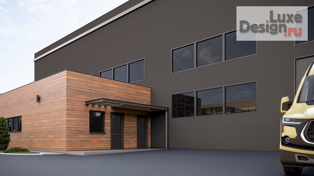 Частная архитектура "Дополнительные объекты у автоцентра. Для заказа дизайн-проекта звоните или пишите: +7 (919) 199-01-43" (фото 9)