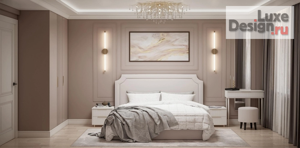 Дизайн интерьера спальни "Спальня. Для заказа дизайн-проекта звоните или пишите: +7 (919) 199-01-43" (фото 4)