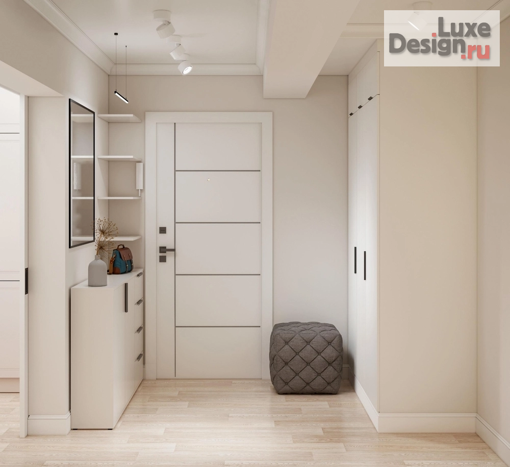 Дизайн интерьера прихожей "Прихожая. Для заказа дизайн-проекта звоните или пишите: +7 (919) 199-01-43" (фото 4)