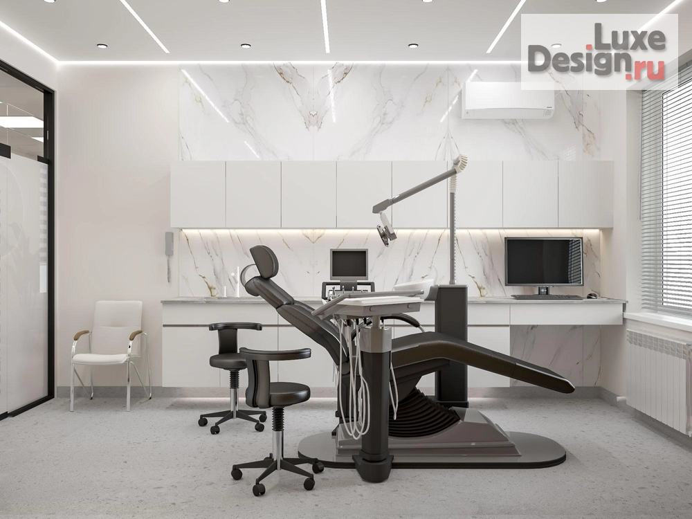 Дизайн интерьера лечебного учреждения "Проект стоматологической клиники. Для заказа дизайн-проекта звоните или пишите: +7 (919) 199-01-43" (фото 13)