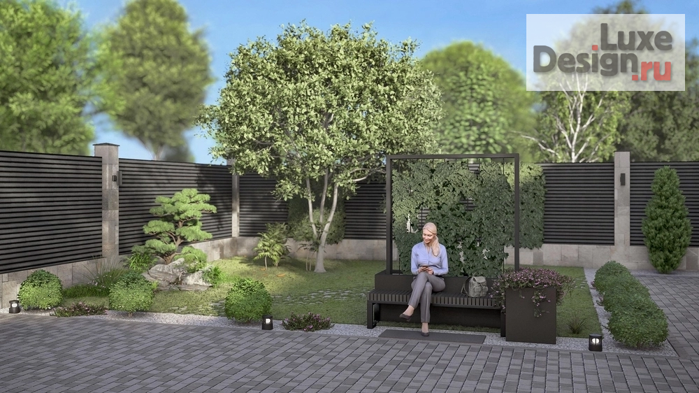 Ландшафтный дизайн "Дом и ландшафт. Для заказа дизайн-проекта звоните или пишите: +7 (919) 199-01-43" (фото 12)