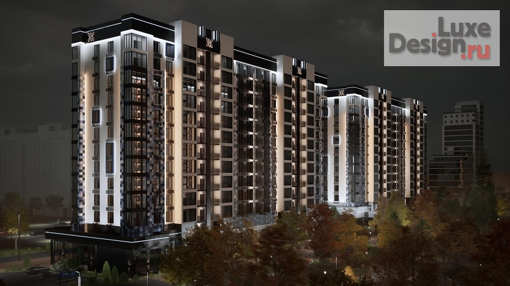 Общественная архитектура "ЖК " Цветной Бульвар". Для заказа дизайн-проекта звоните или пишите: +7 (919) 199-01-43" (фото 3)