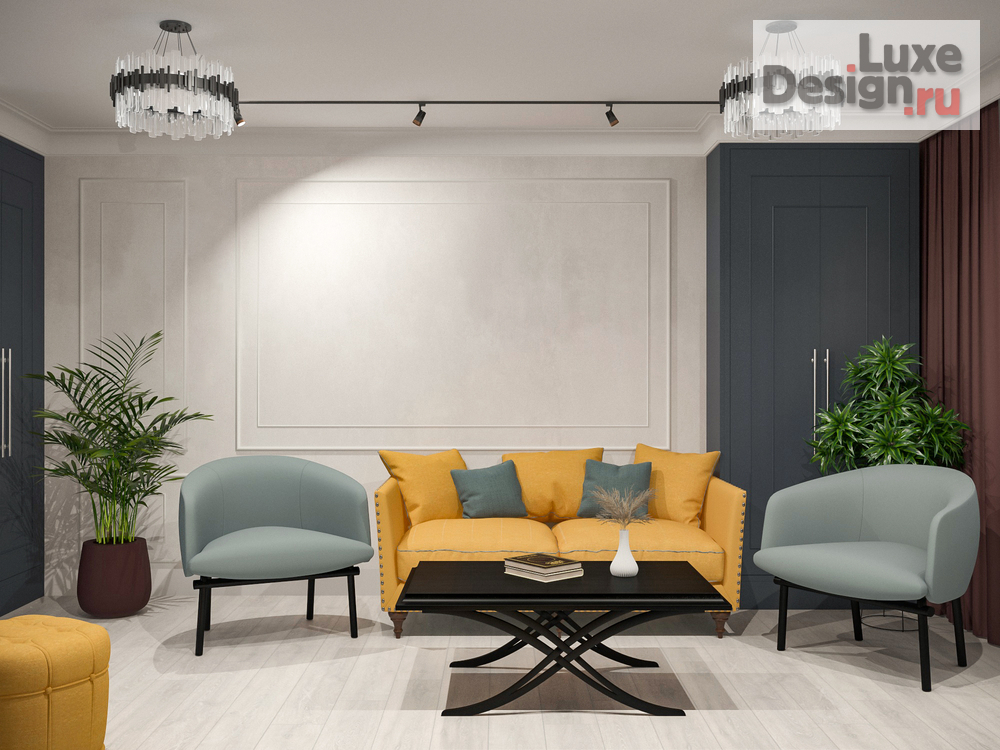 Дизайн интерьера квартиры "Дизайн интерьера квартиры. Для заказа дизайн-проекта звоните или пишите: +7 (919) 199-01-43" (фото 5)