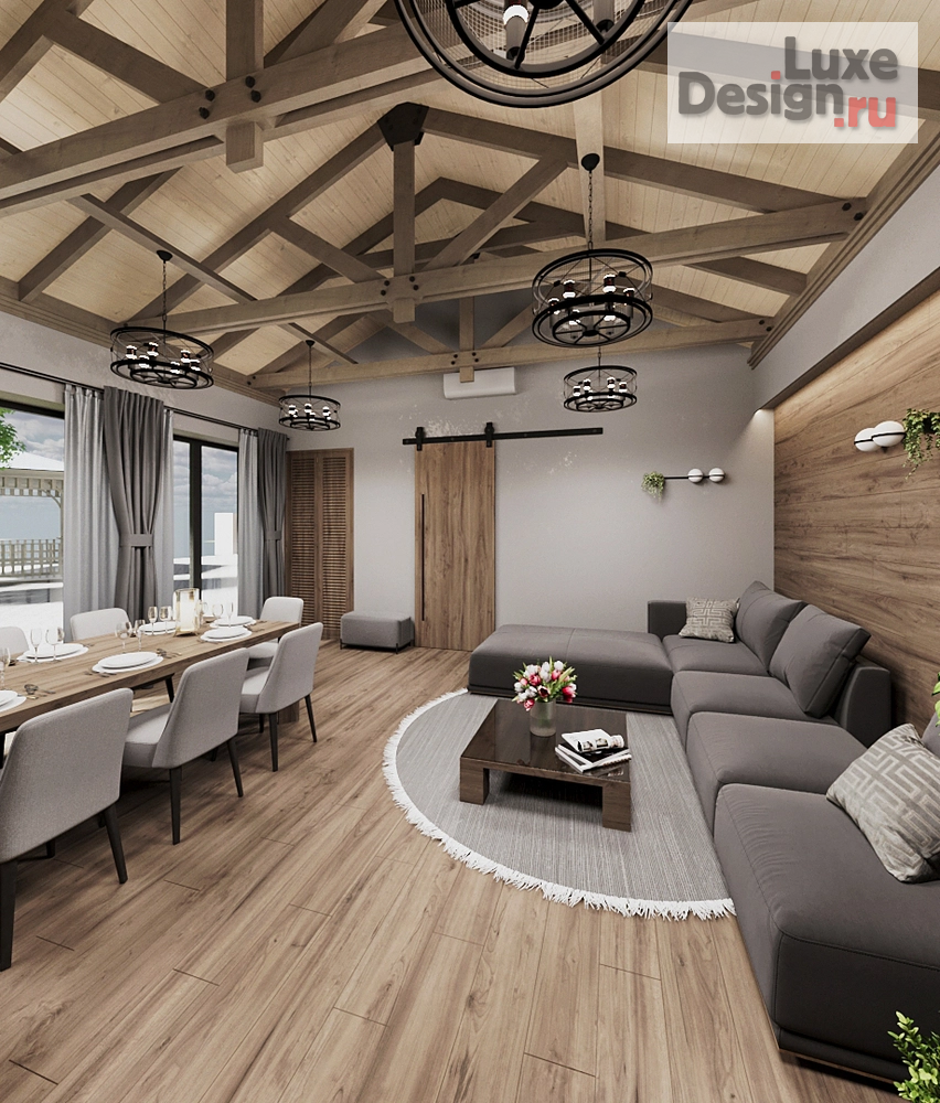 Дизайн интерьера частного дома "Беседка. Для заказа дизайн-проекта звоните или пишите: +7 (919) 199-01-43" (фото 14)