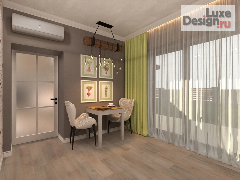 Дизайн интерьера частного дома "Дизайн интерьера загородного дома 1 этаж. Для заказа дизайн-проекта звоните или пишите: +7 (919) 199-01-43" (фото 8)