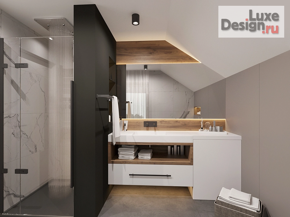 Дизайн интерьера загородного дома "Дизайн интерьера загородного дома 2 этаж .Для заказа дизайн-проекта звоните или пишите: +7 (919) 199-01-43" (фото 8)