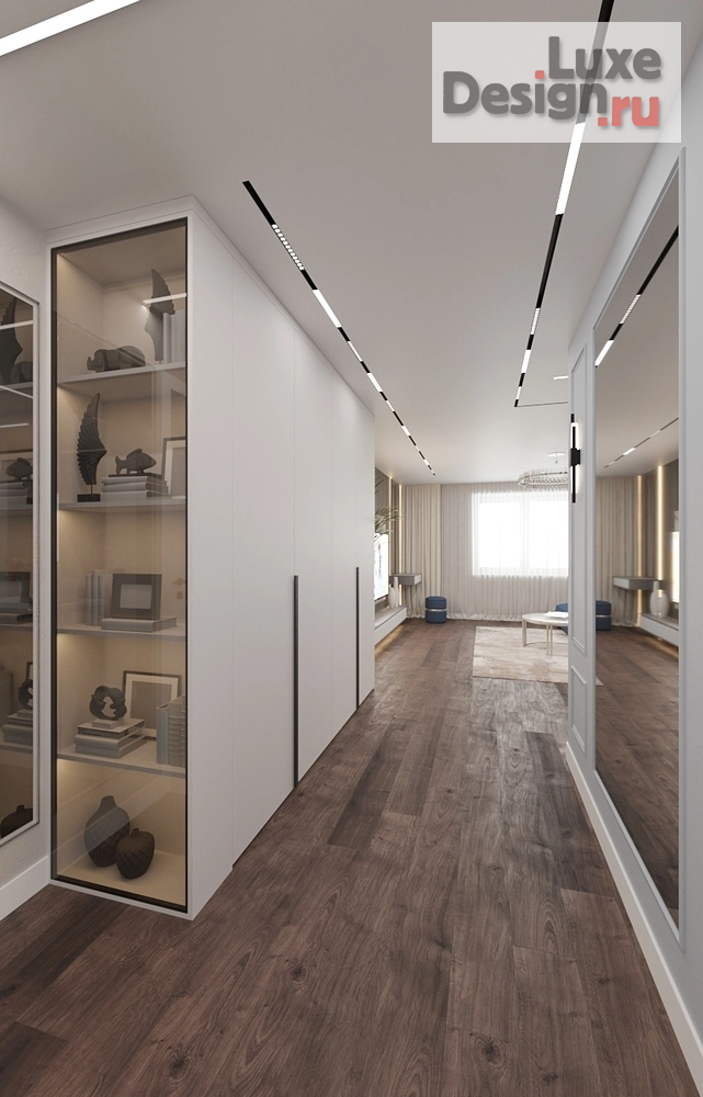 Дизайн интерьера двухкомнатной квартиры "Дизайн проект квартиры -80 м2. Для заказа дизайн-проекта звоните или пишите: +7 (919) 199-01-43" (фото 6)