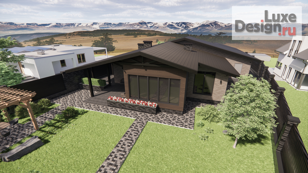 Частная архитектура "Концепция. Для заказа дизайн-проекта звоните или пишите: +7 (919) 199-01-43" (фото 4)