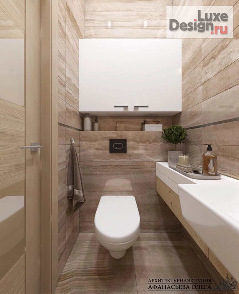 Дизайн интерьера ванной "Проект санузла" (фото 2)