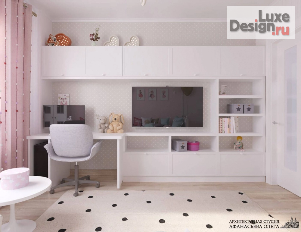 Дизайн интерьера детской "Проект детской комнаты" (фото 3)