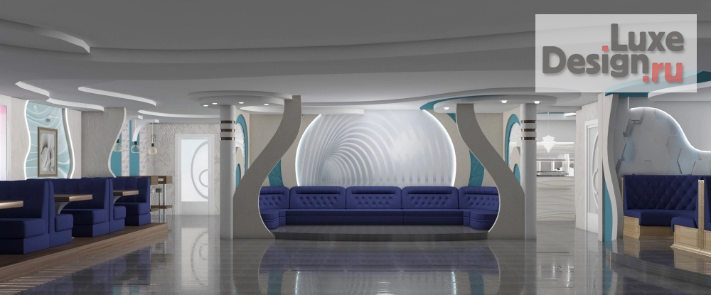 Дизайн интерьера ресторана "Бар-ресторан" (фото 3)