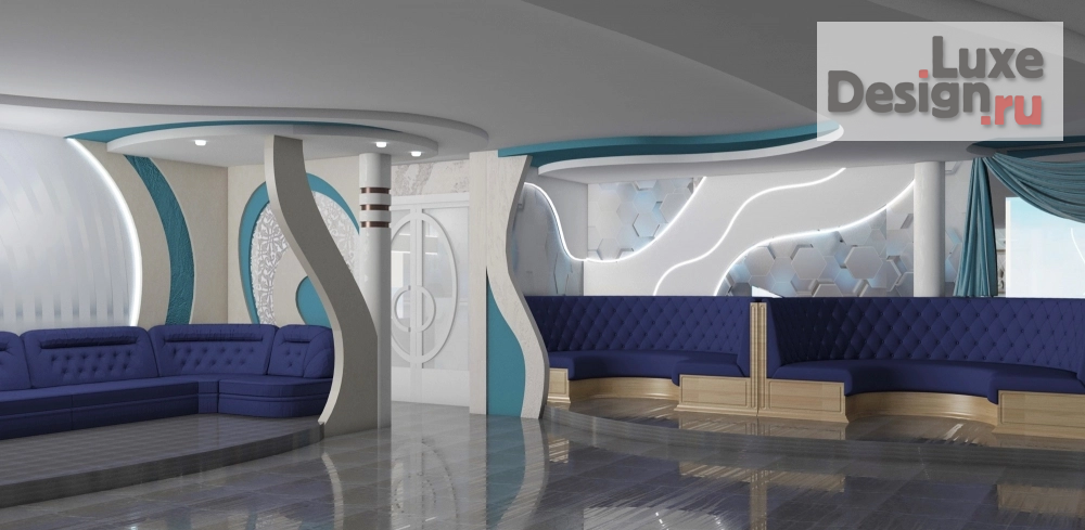 Дизайн интерьера ресторана "Бар-ресторан" (фото 4)