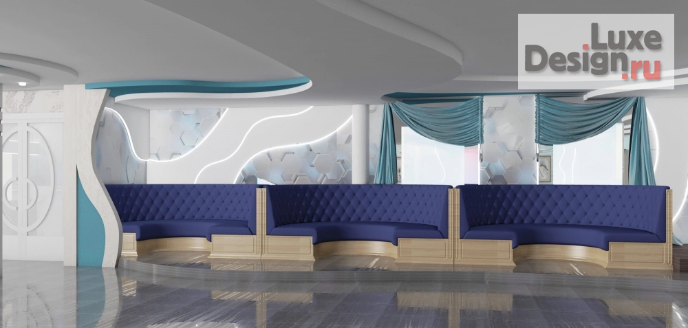 Дизайн интерьера ресторана "Бар-ресторан" (фото 5)