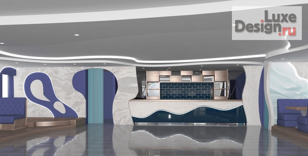 Дизайн интерьера ресторана "Бар-ресторан" (фото 6)