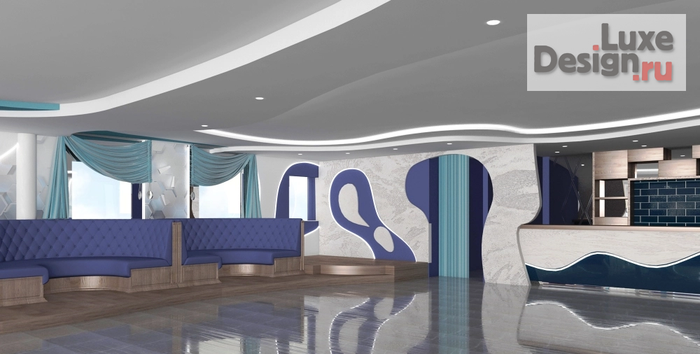 Дизайн интерьера ресторана "Бар-ресторан" (фото 7)