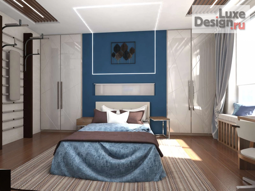 Дизайн интерьера детской "Стильная детская" (фото 2)