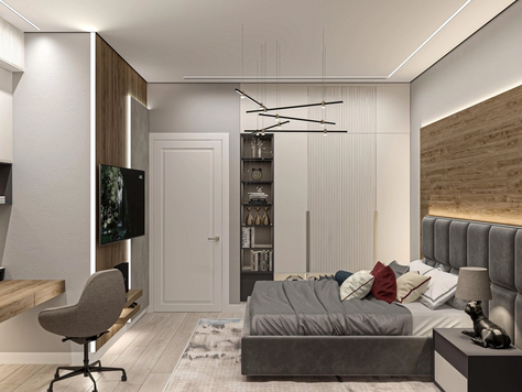 Дизайн интерьера частного интерьера в Брянске "Детская спальная/ санузел/прачечная . Для заказа дизайн-проекта звоните или пишите: +7 (919) 199-01-43"