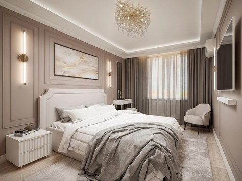 Дизайн интерьера спальни в Брянске "Спальня. Для заказа дизайн-проекта звоните или пишите: +7 (919) 199-01-43"