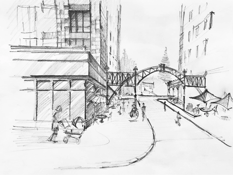 Дизайн интерьера общественной архитектуры в Брянске "ЖК "Цветной Бульвар" дневной вид. Для заказа дизайн-проекта звоните или пишите: +7 (919) 199-01-43"