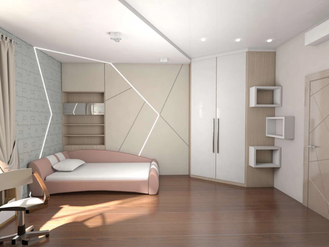 Дизайн интерьера детской в Брянске "Детская - как вариант"